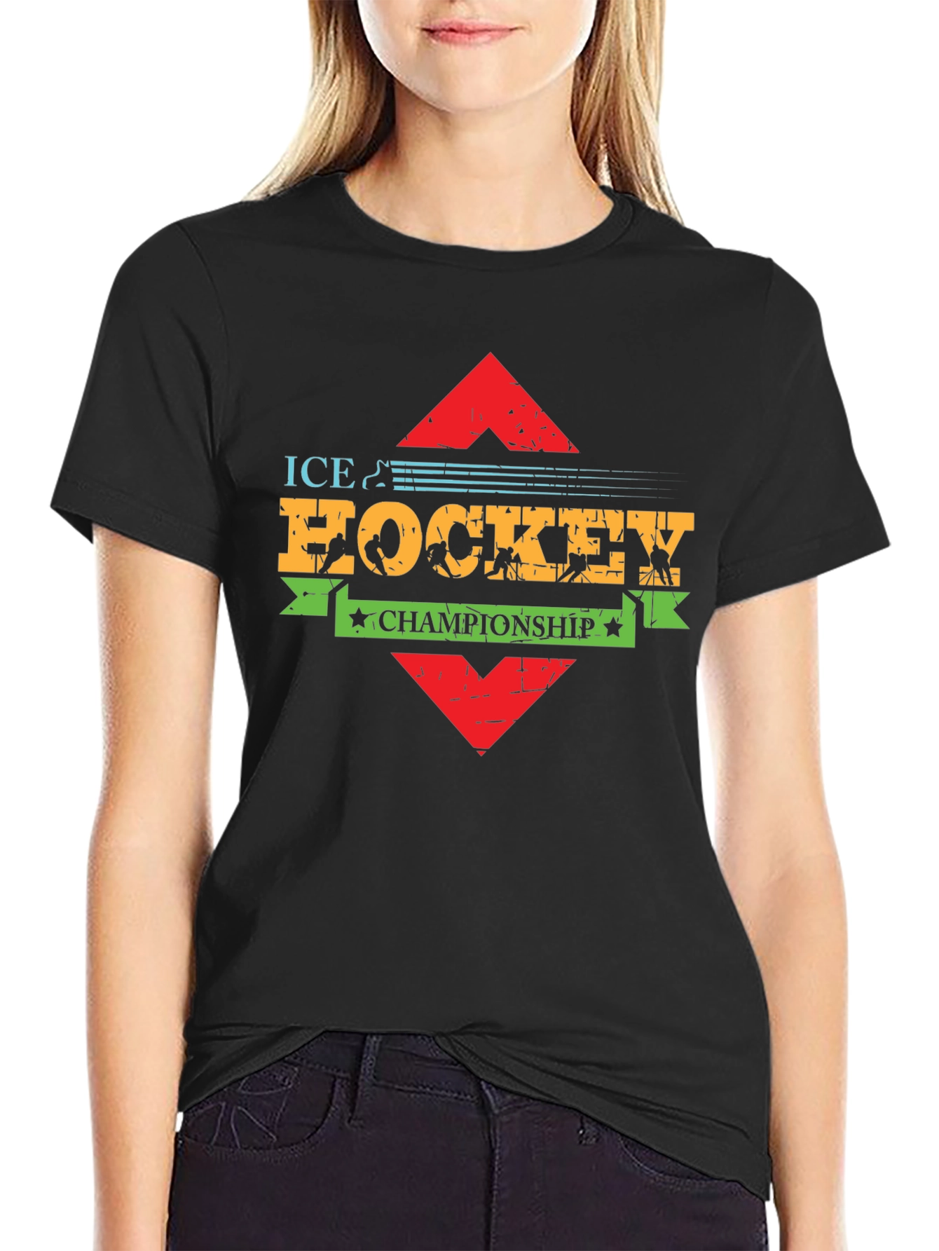 Ice Hockey Championship Graphic Tee