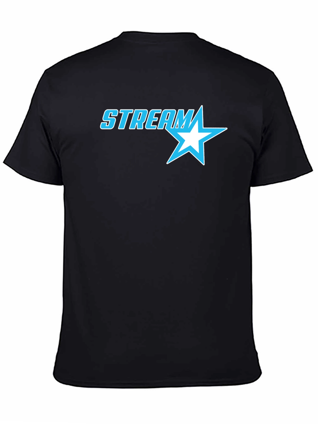Stream Star Graphic T-Shirt - Black