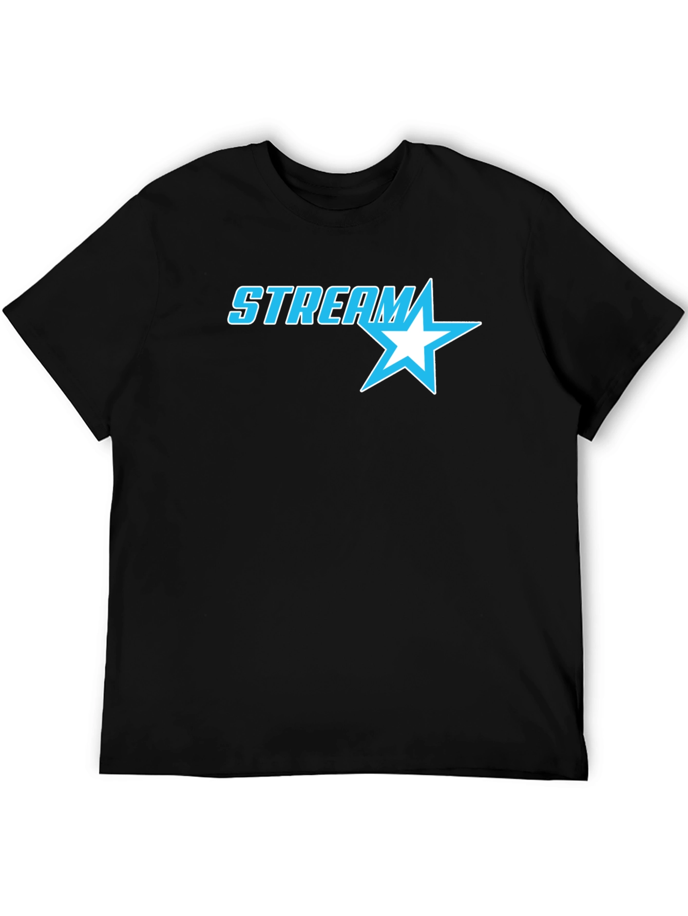Stream Star Graphic T-Shirt - Black
