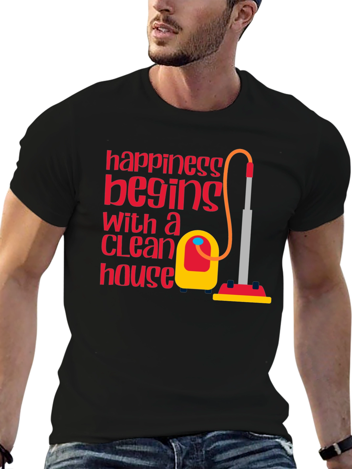 Clean House Happiness T-Shirt