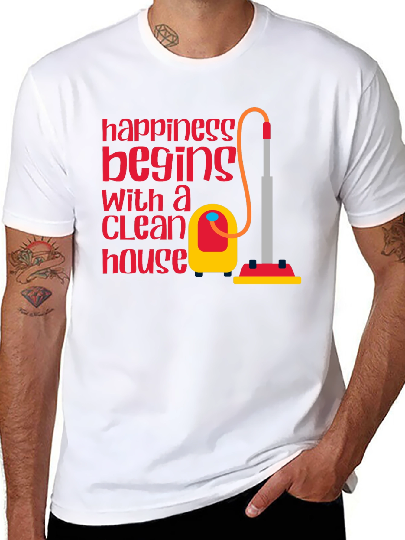 Clean House Happiness T-Shirt
