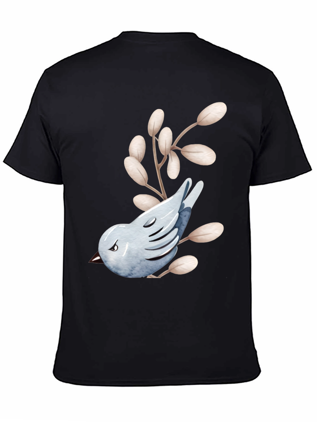 Bird & Branch Graphic Tee - Soft Cotton Blend