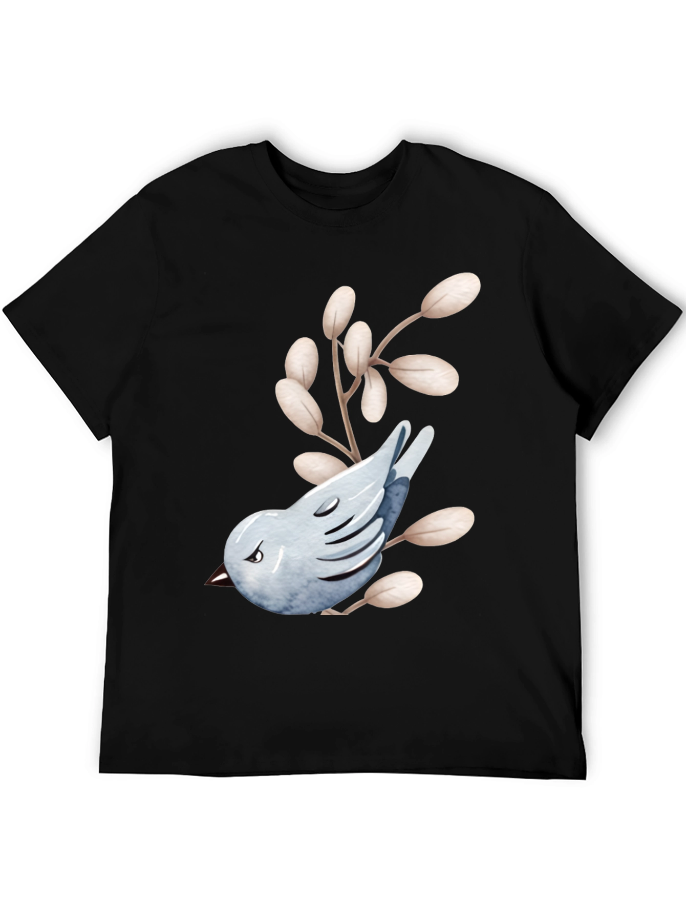 Bird & Branch Graphic Tee - Soft Cotton Blend