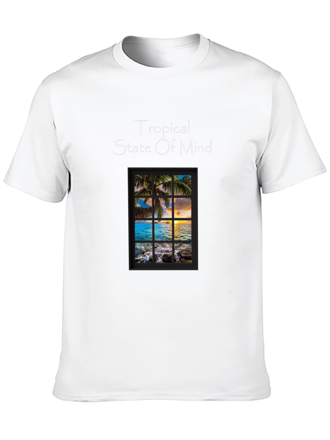 Tropical State of Mind Graphic T-Shirt