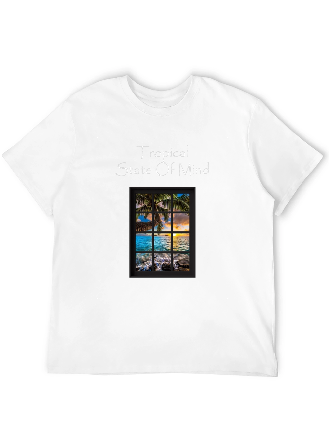 Tropical State of Mind Graphic T-Shirt