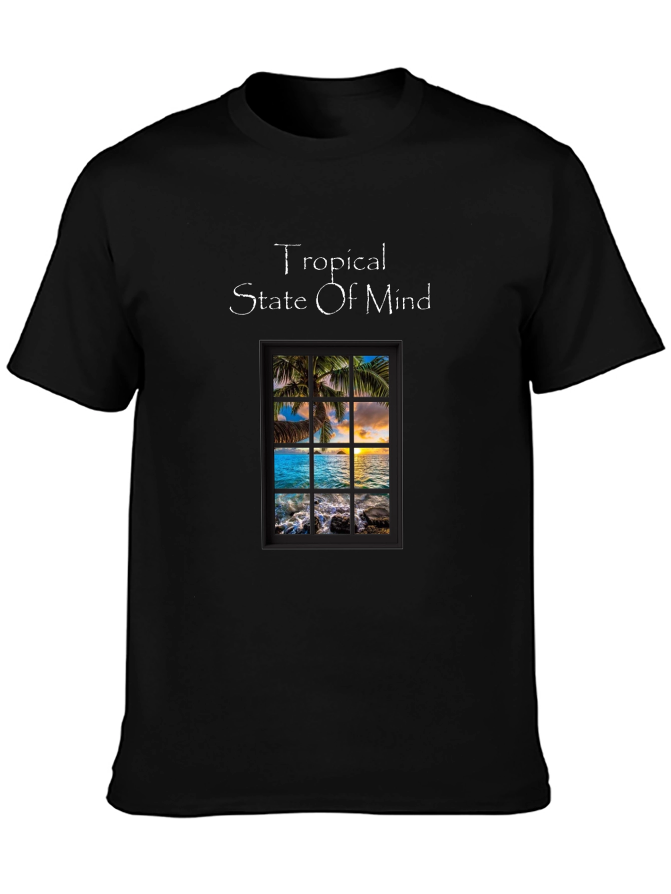 Tropical State of Mind Graphic T-Shirt