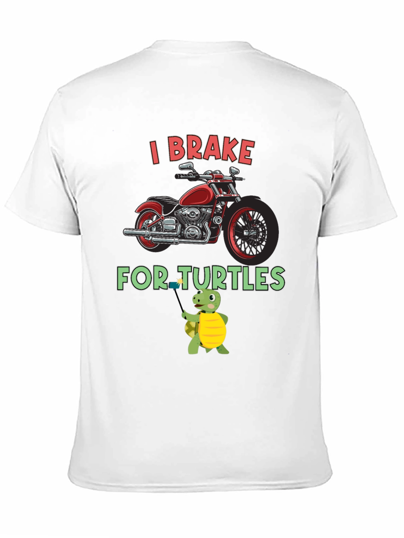 I Brake For Turtles Graphic Tee