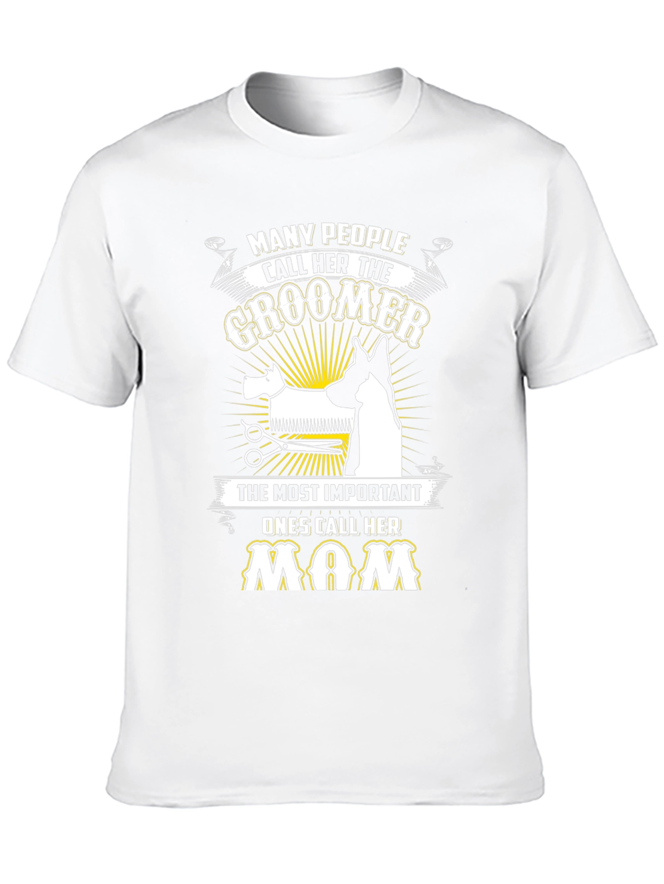 Groomer Mom T-Shirt - Dog Lover Tee