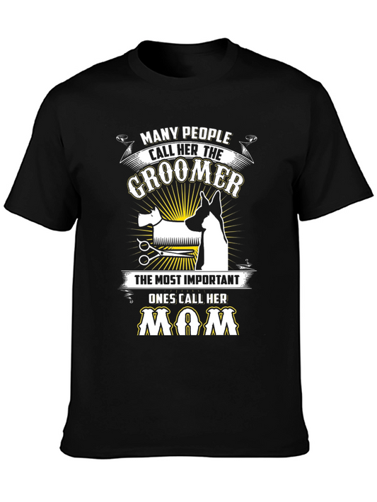Groomer Mom T-Shirt - Dog Lover Tee