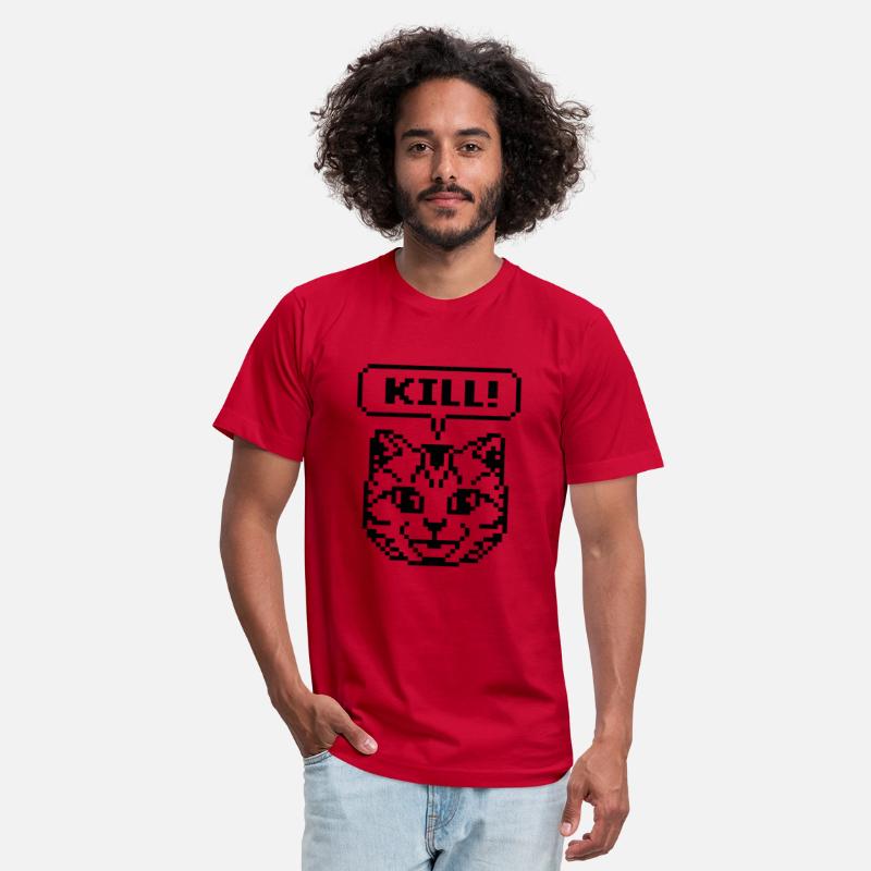 Jeane No More Heroes Cat Dark Gray Classic T Shirt