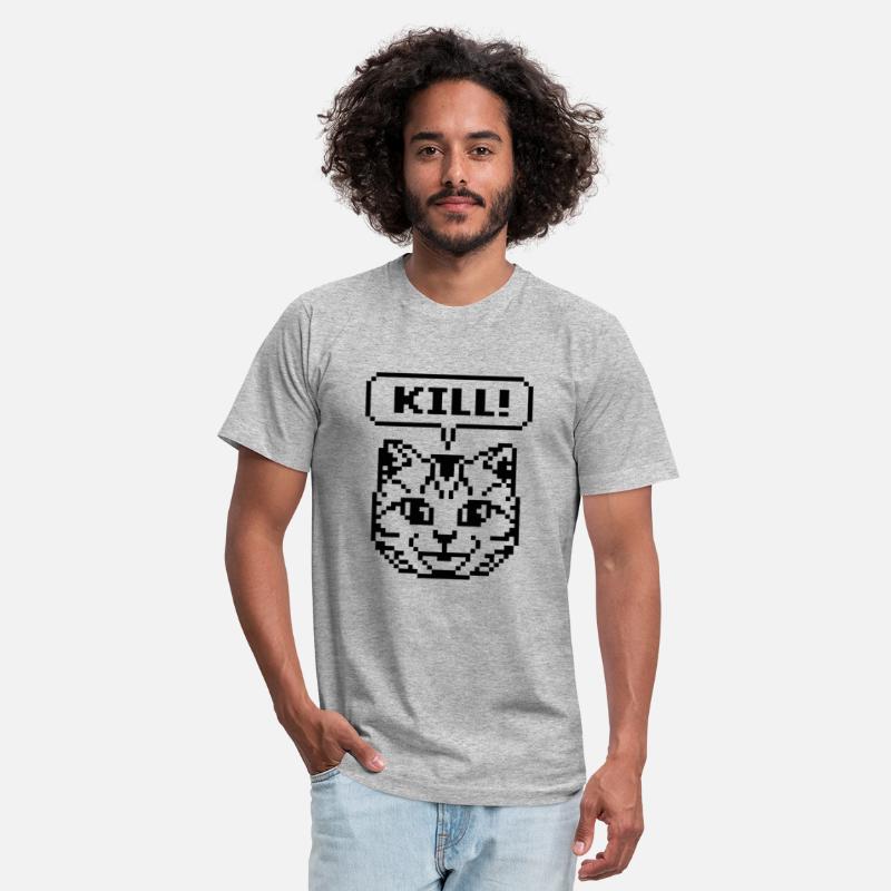 Jeane No More Heroes Cat Dark Gray Classic T Shirt