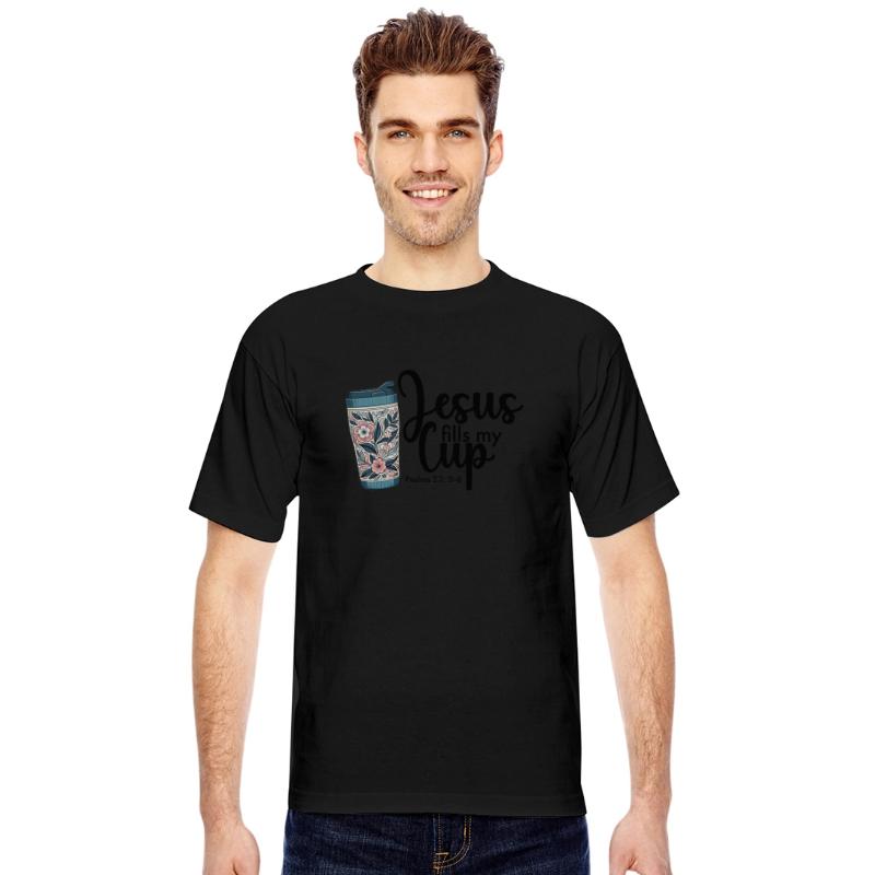 Jesus fills my cup, Christian design