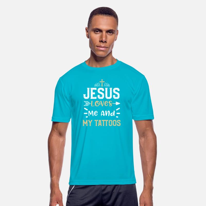 Jesus Loves Me And My Tattoos