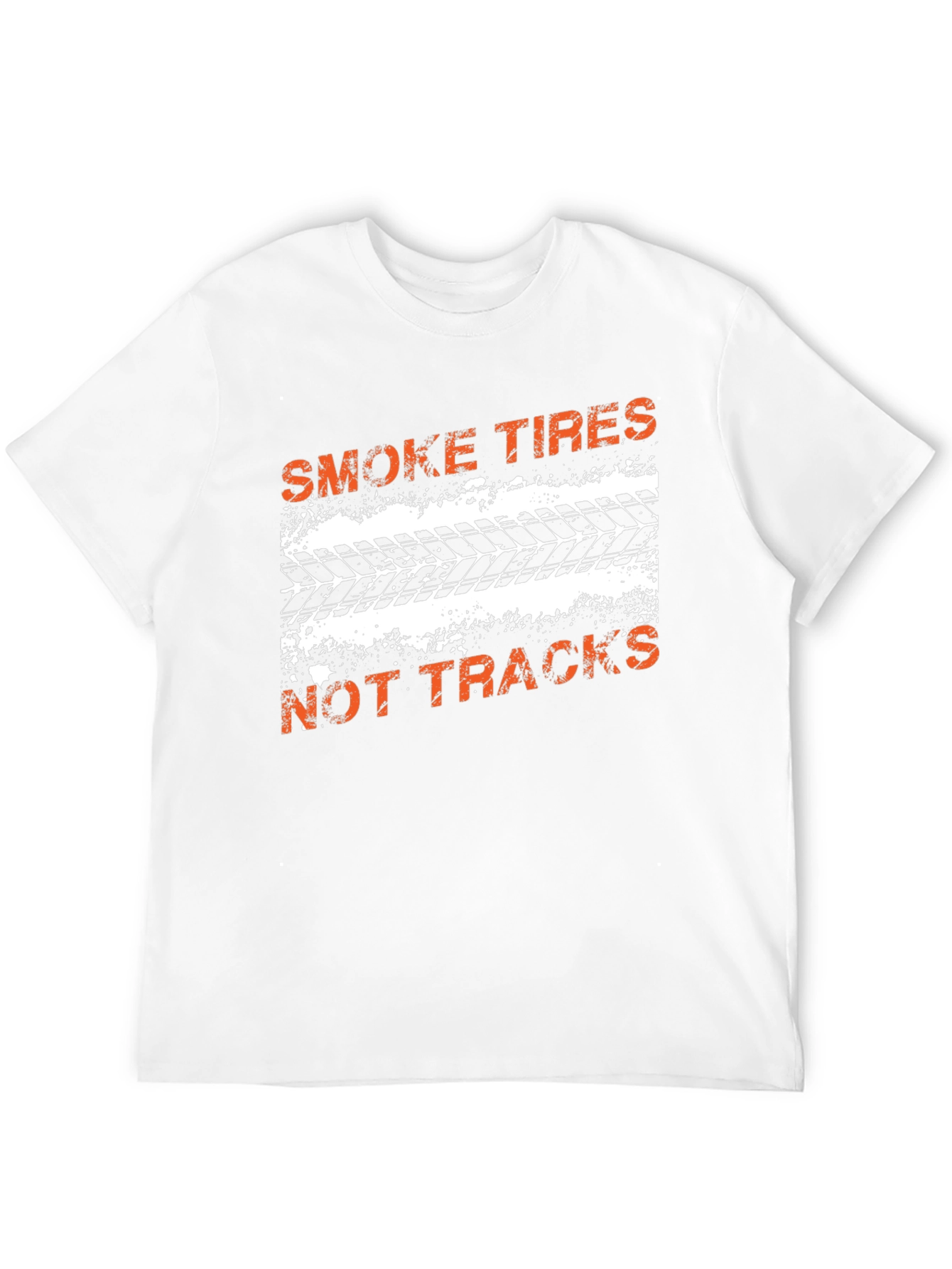 Smoke Tires T-Shirt - Mens Black Graphic Tee