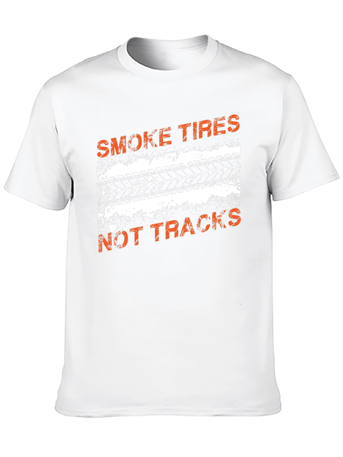 Smoke Tires T-Shirt - Mens Black Graphic Tee