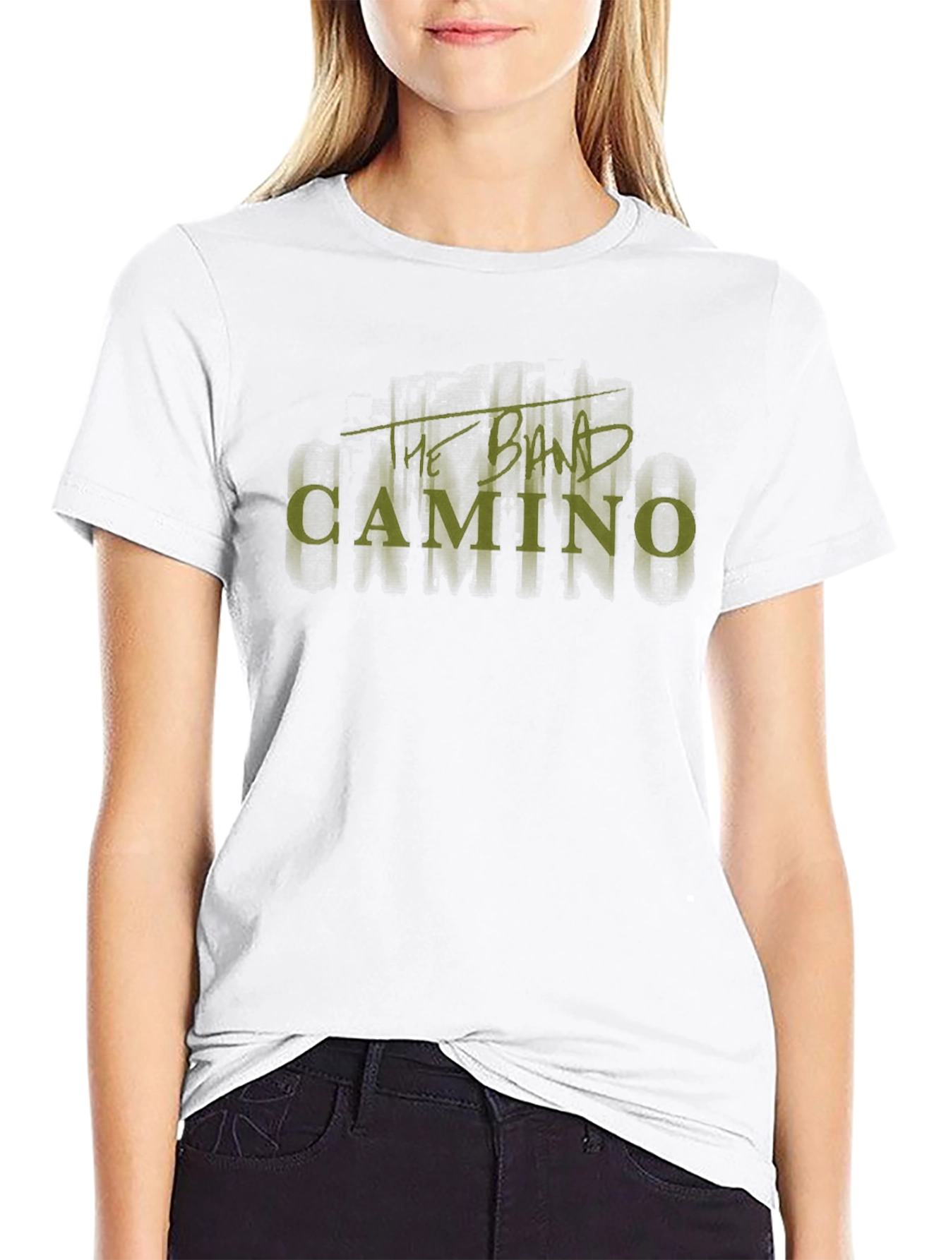 The Band CAMINO Black Graphic T-Shirt