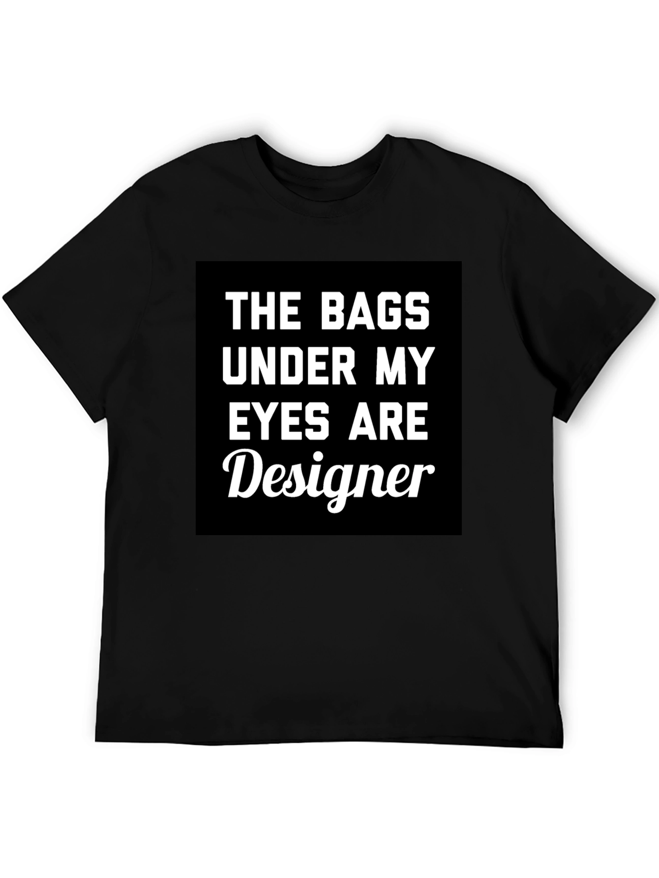 Designer Bags T-Shirt - Humorous Graphic Tee