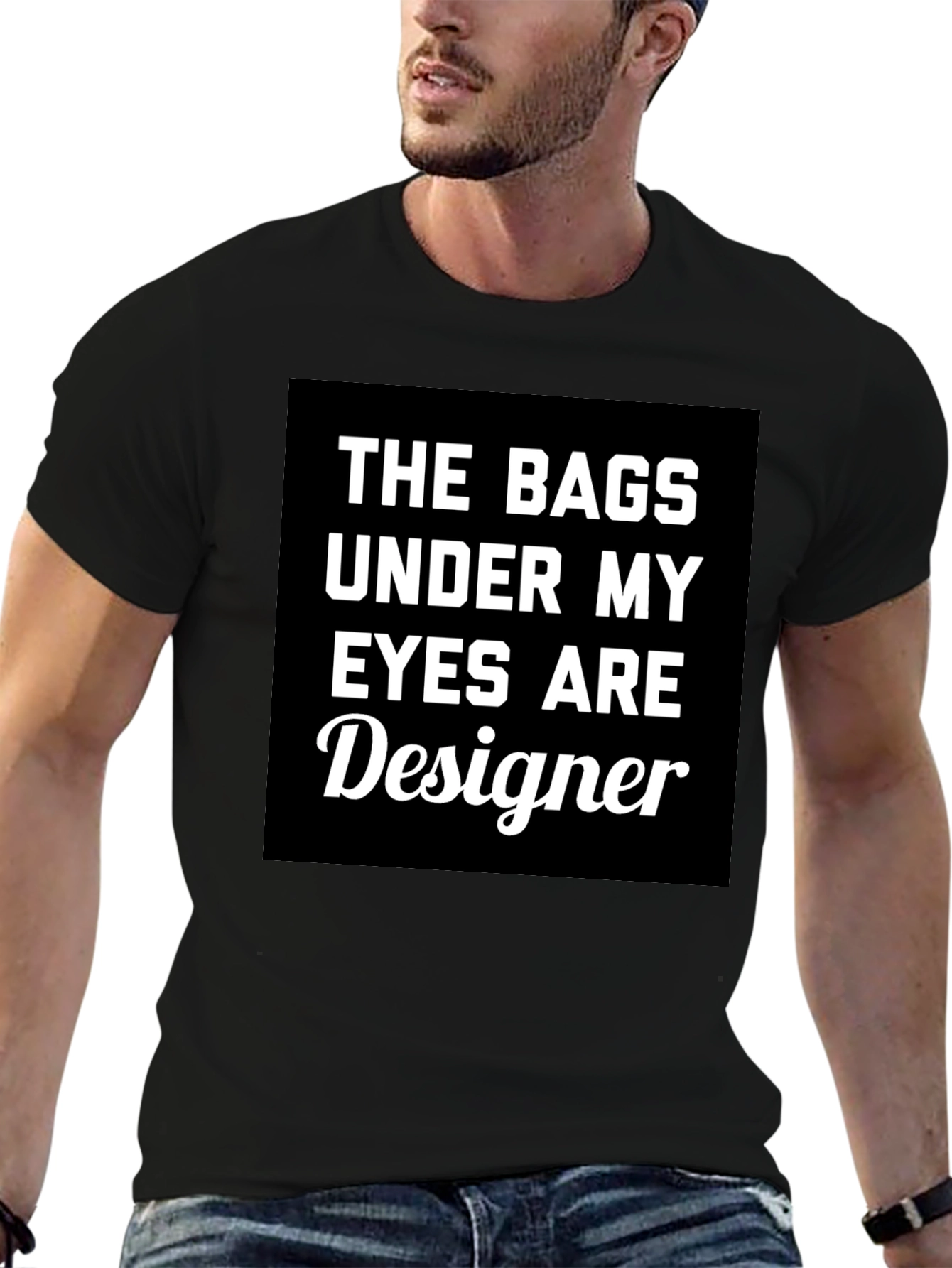 Designer Bags T-Shirt - Humorous Graphic Tee