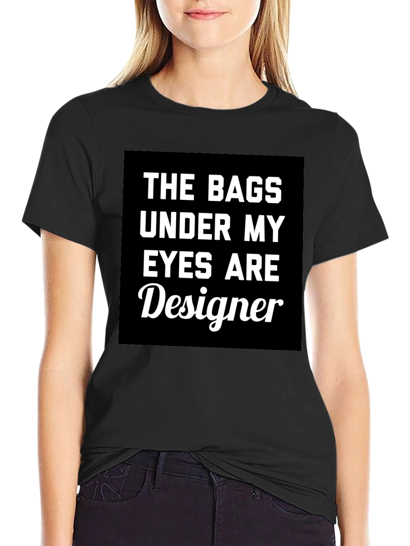 Designer Bags T-Shirt - Humorous Graphic Tee