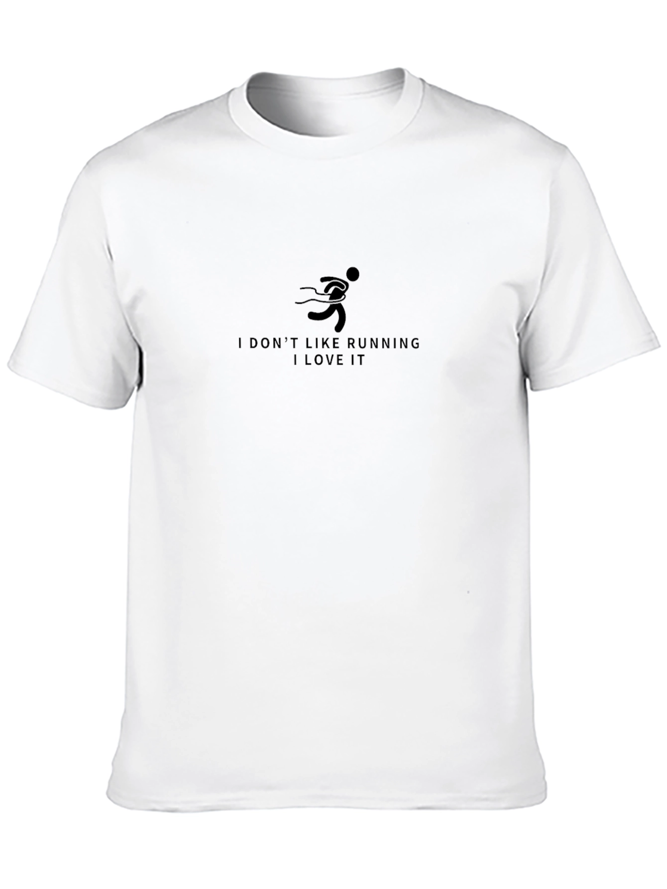Running Lover T-Shirt - Funny Quote Black Tee