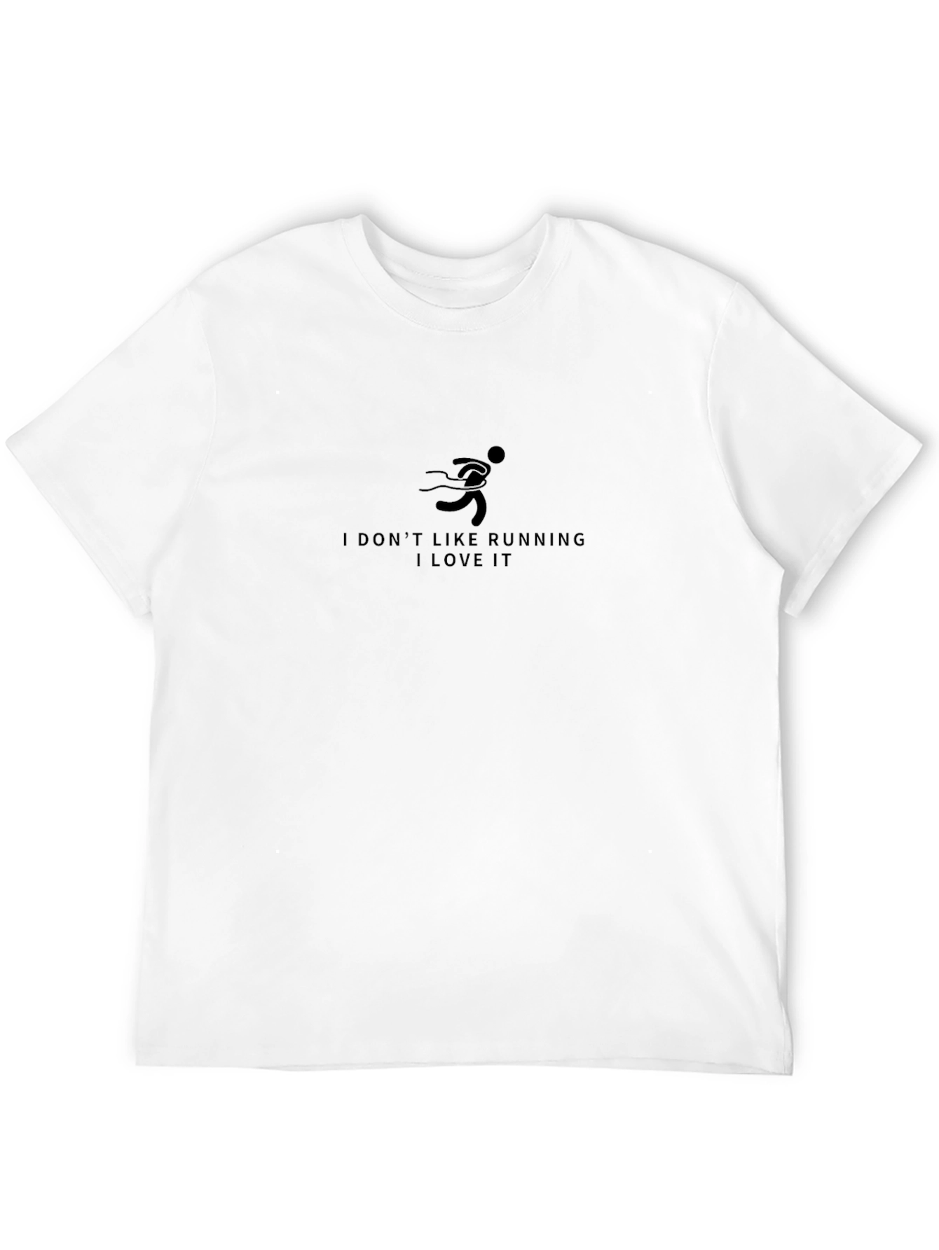 Running Lover T-Shirt - Funny Quote Black Tee
