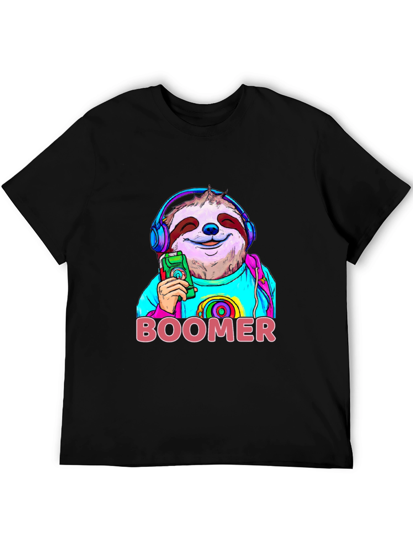 Sloth Boomer T-Shirt Funny Retro Design