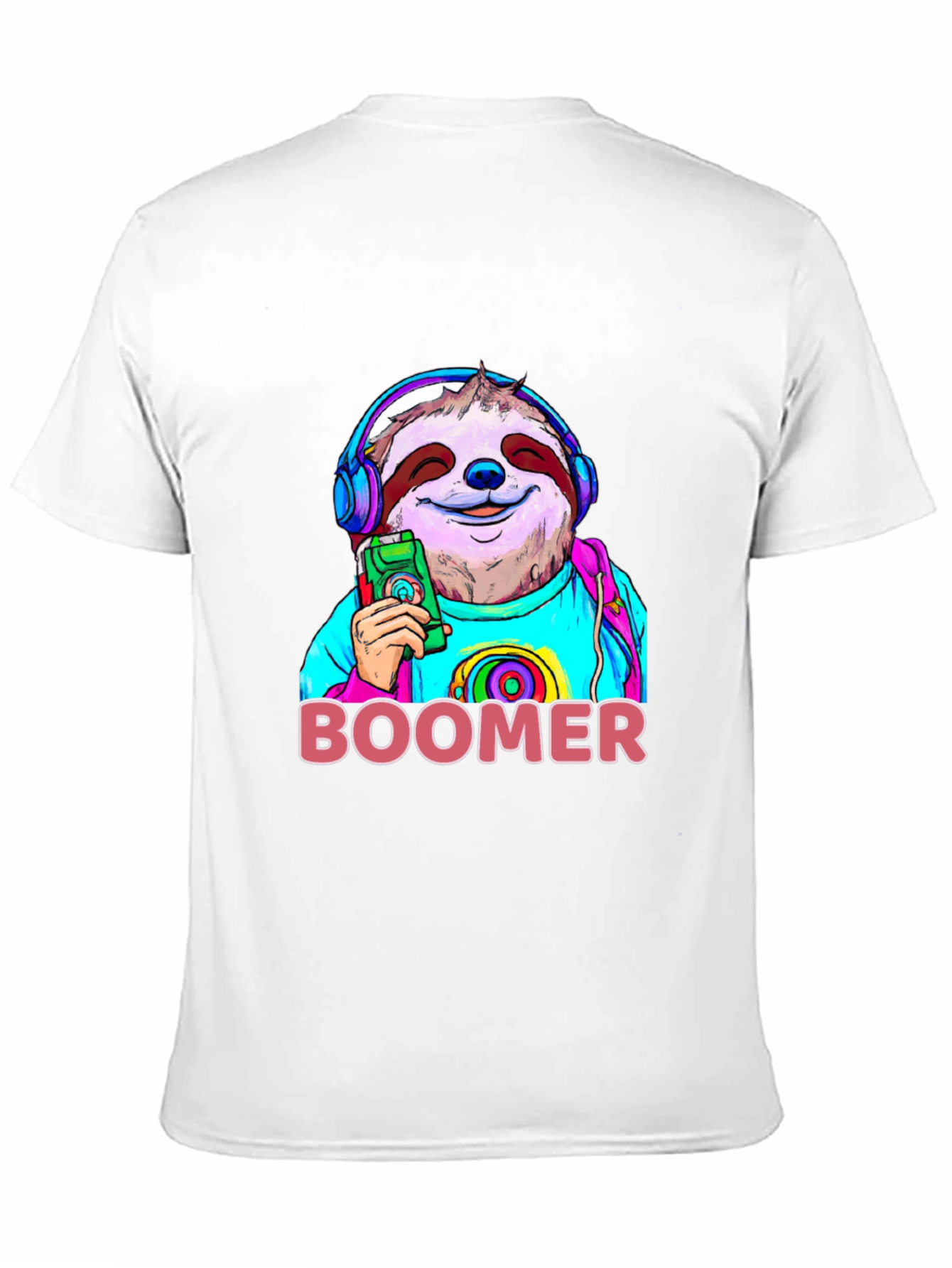 Sloth Boomer T-Shirt Funny Retro Design