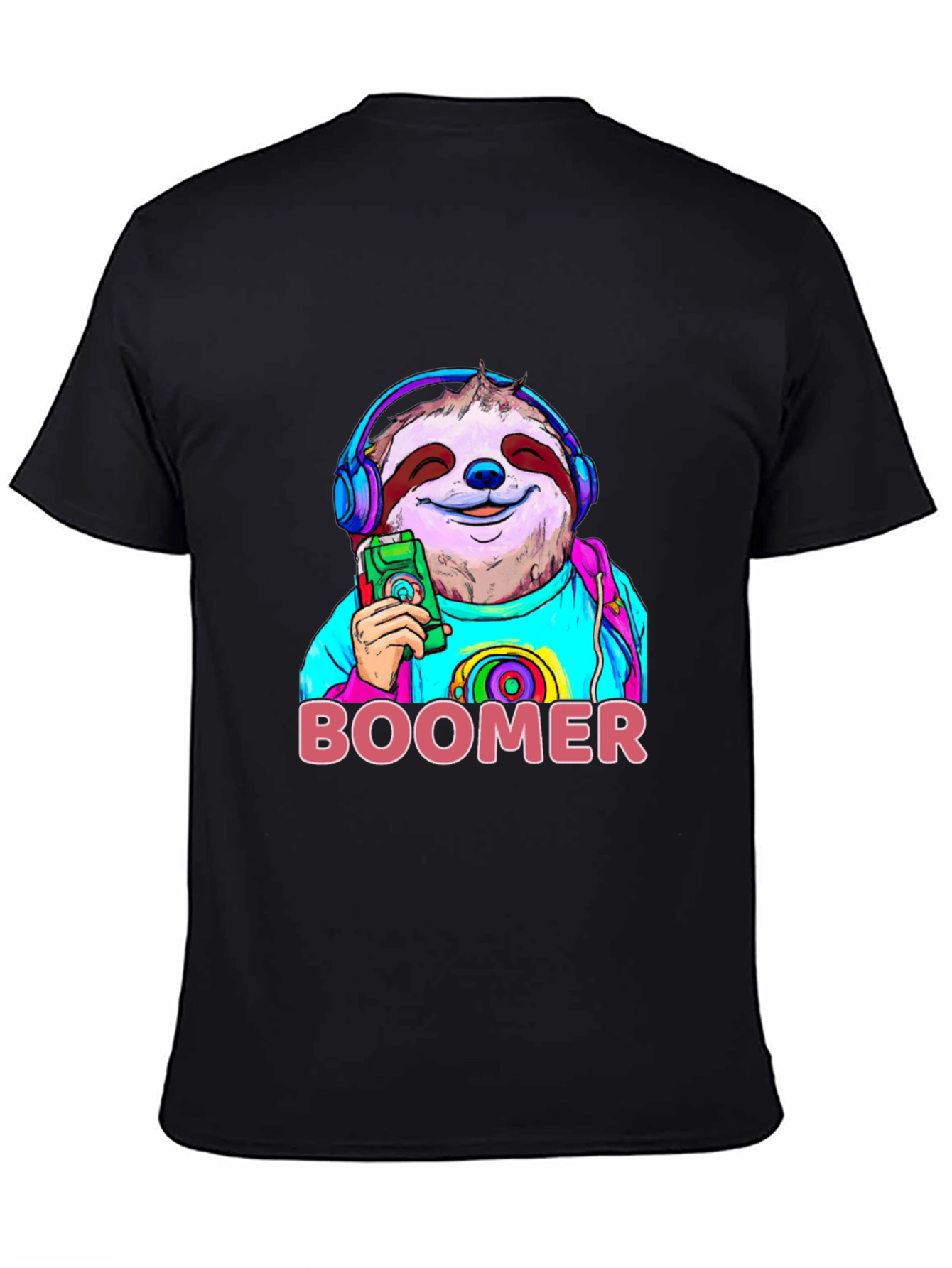 Sloth Boomer T-Shirt Funny Retro Design