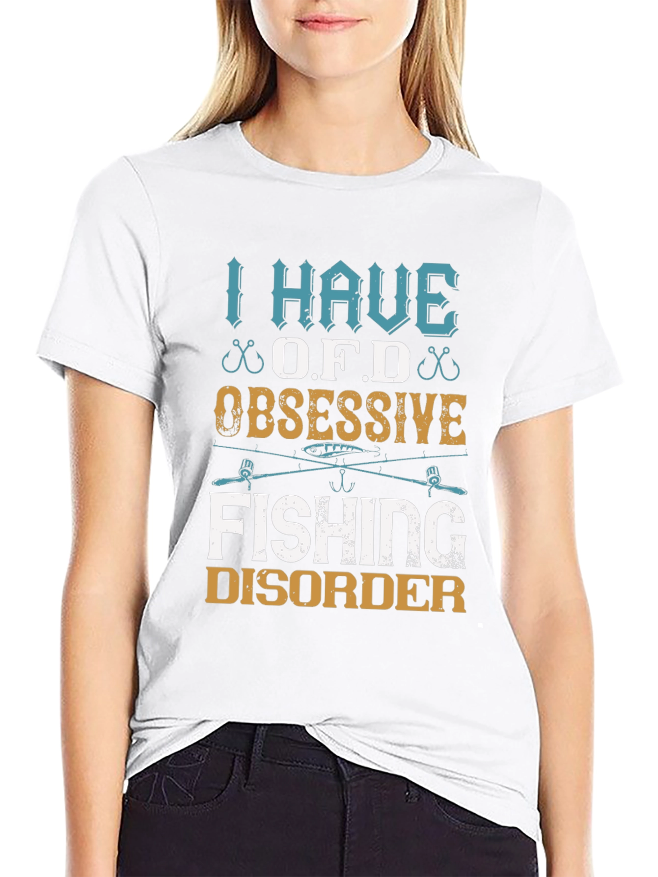 Obsessive Fishing Disorder Graphic Tee