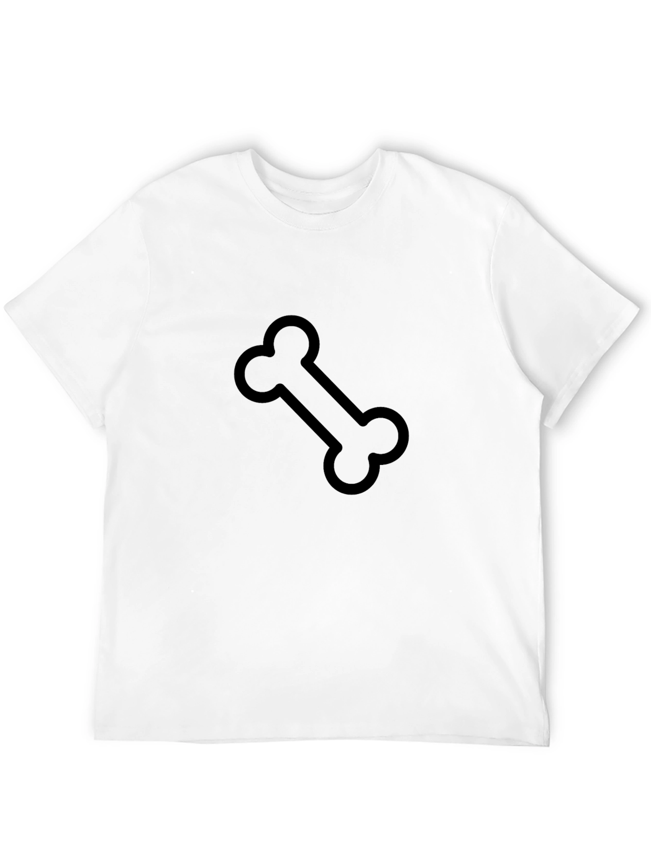 Bone Graphic T-Shirt - Casual Style