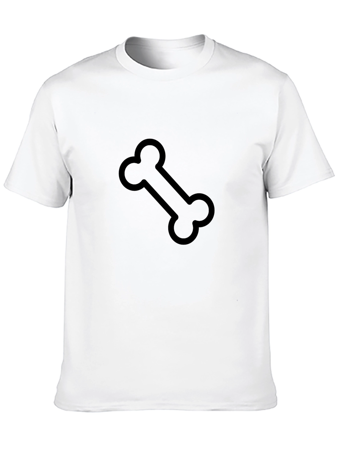 Bone Graphic T-Shirt - Casual Style