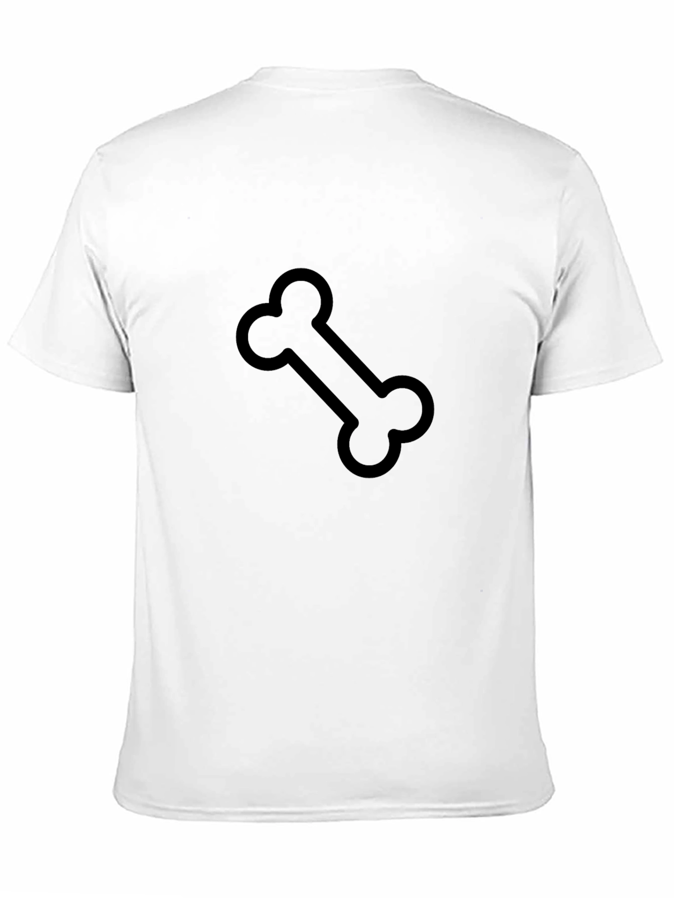 Bone Graphic T-Shirt - Casual Style