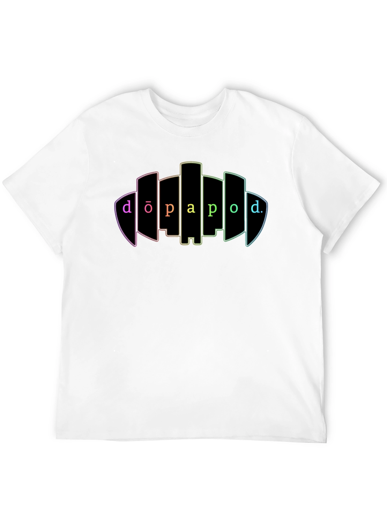 Dopapod Graphic T-Shirt - Black Crew Neck Tee