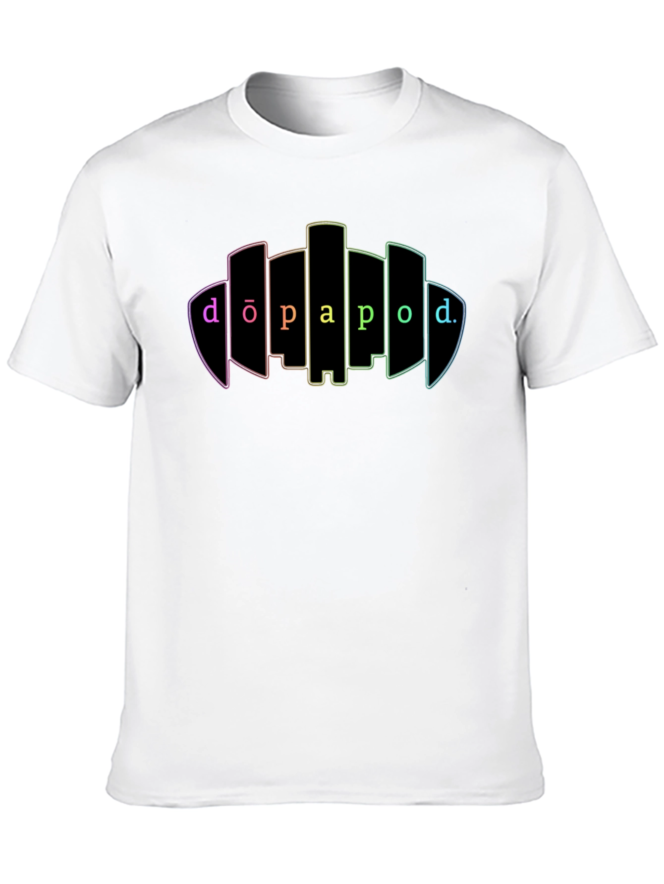 Dopapod Graphic T-Shirt - Black Crew Neck Tee