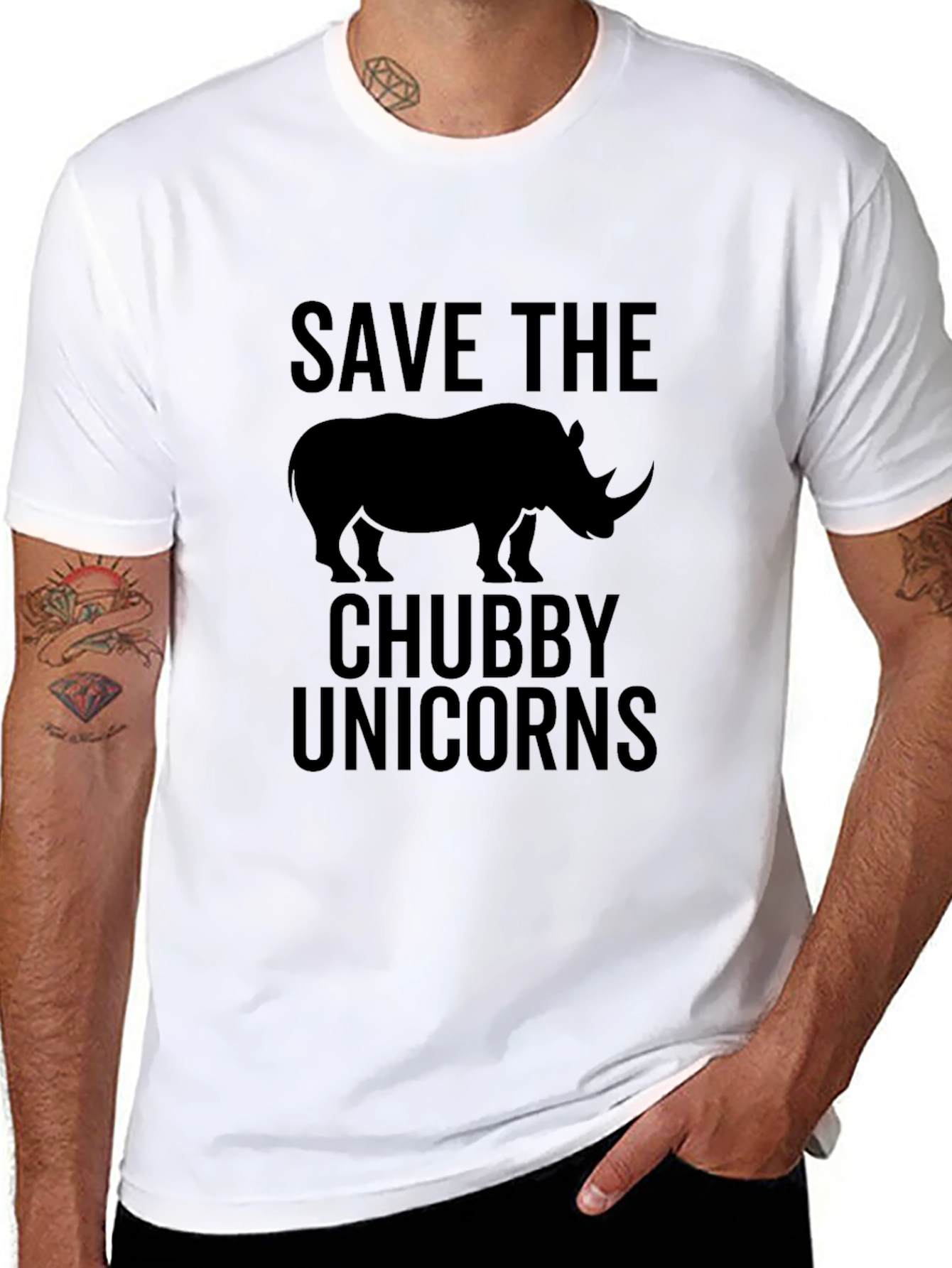 Save the Chubby Unicorns T-Shirt