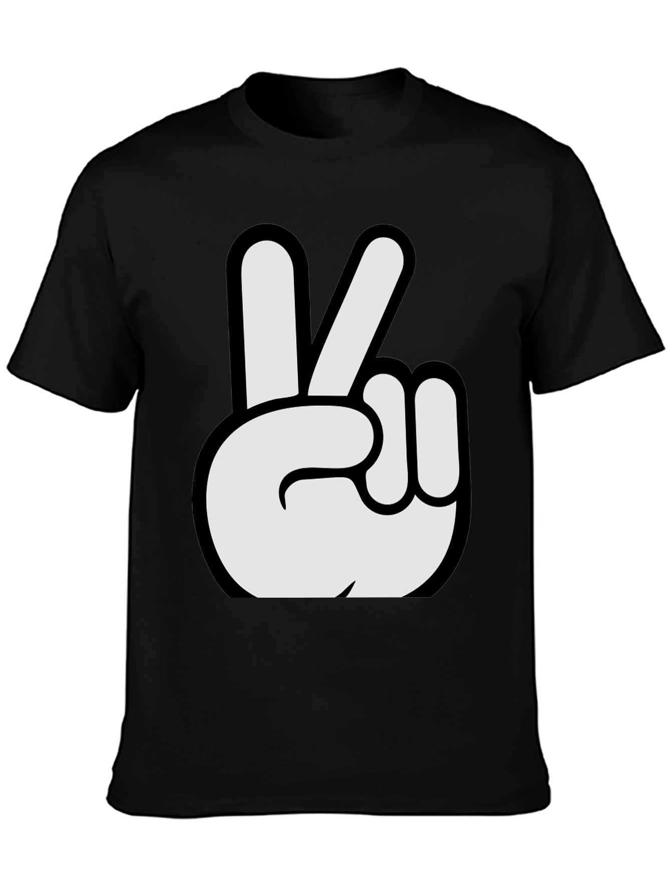 Peace Sign Graphic T-Shirt