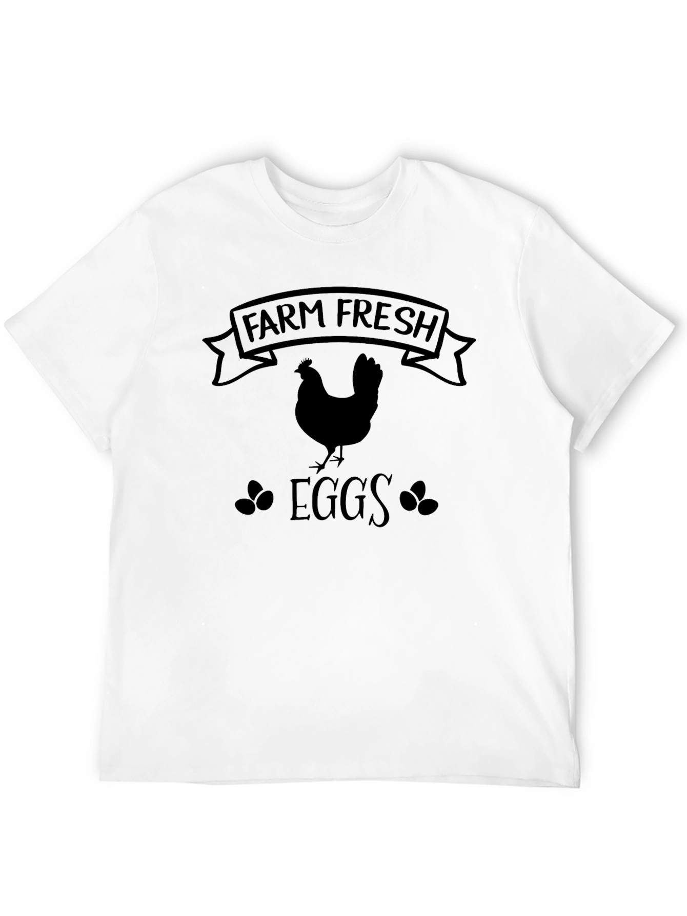 Farm Fresh Eggs Graphic T-Shirt