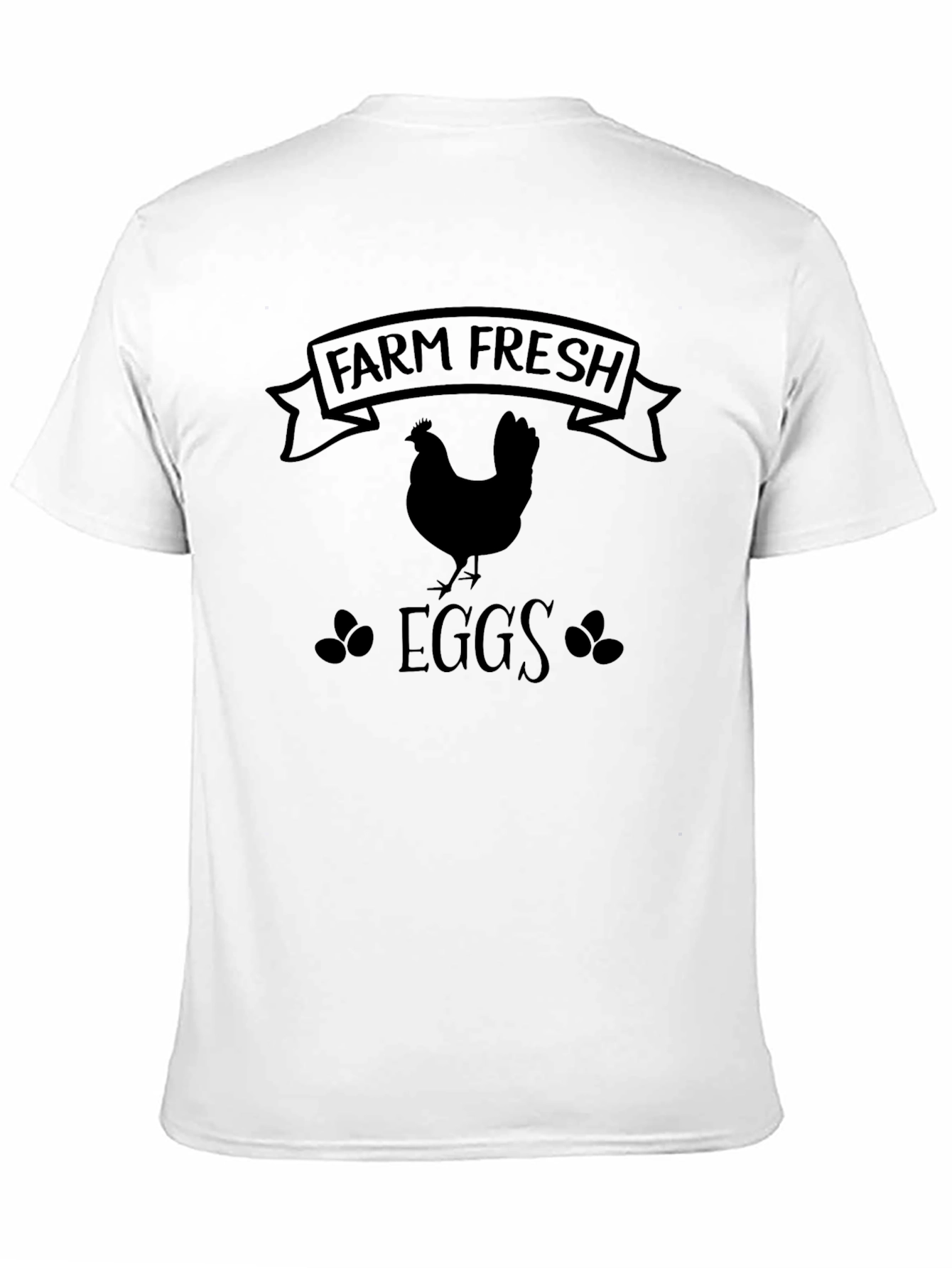Farm Fresh Eggs Graphic T-Shirt