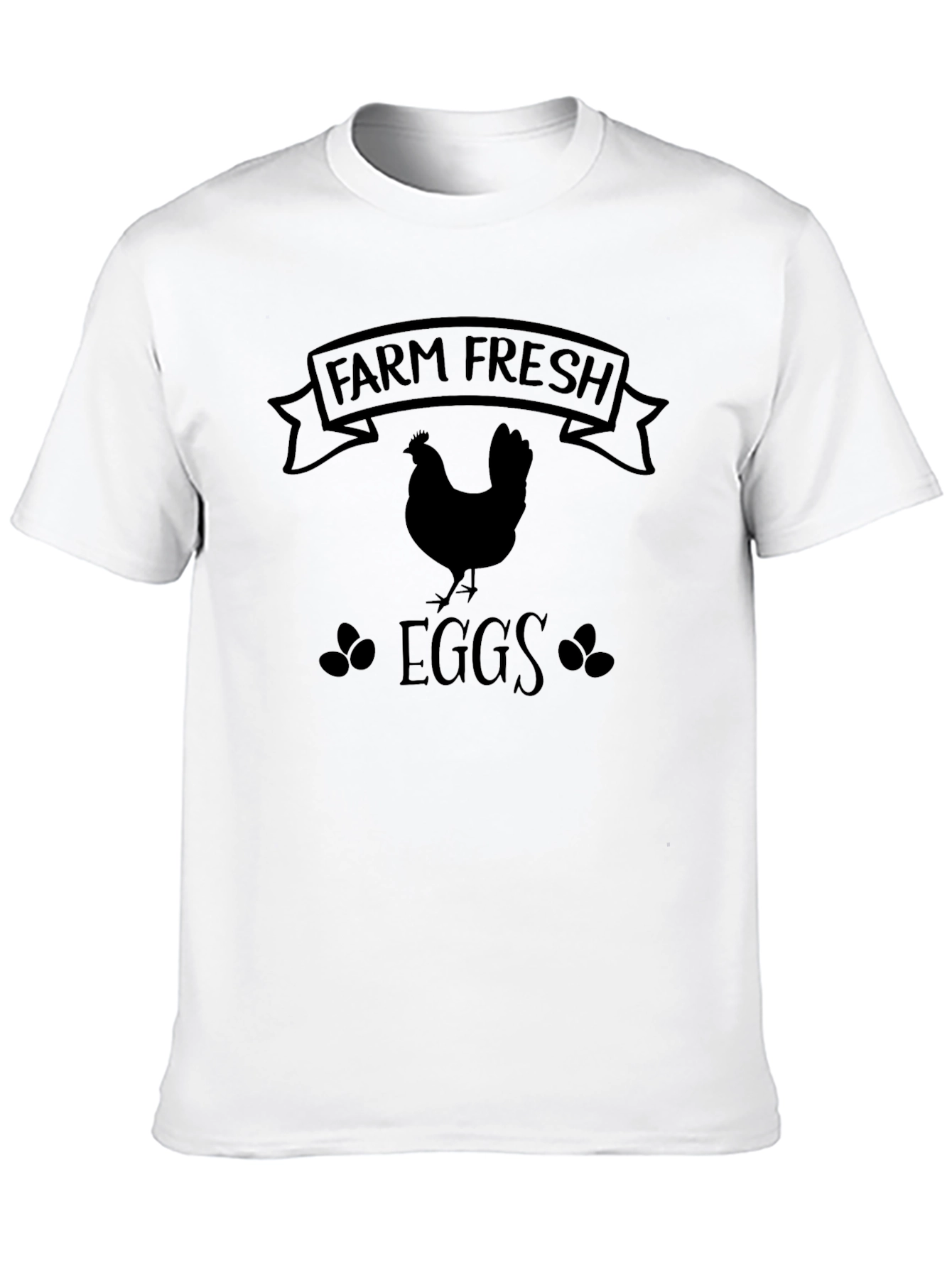 Farm Fresh Eggs Graphic T-Shirt