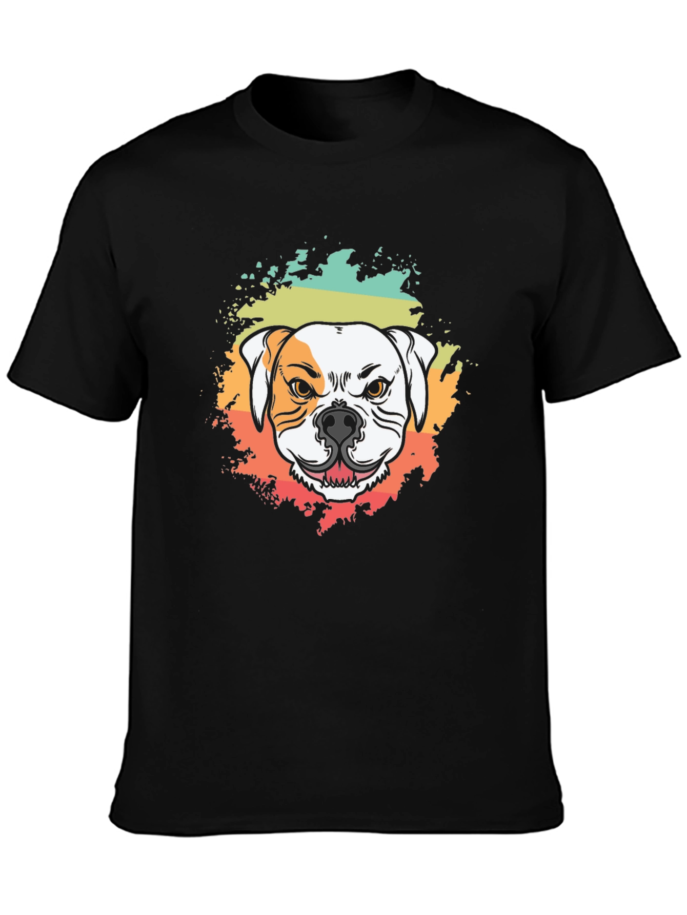 Bulldog Graphic Tee - Retro Dog Lover T-Shirt