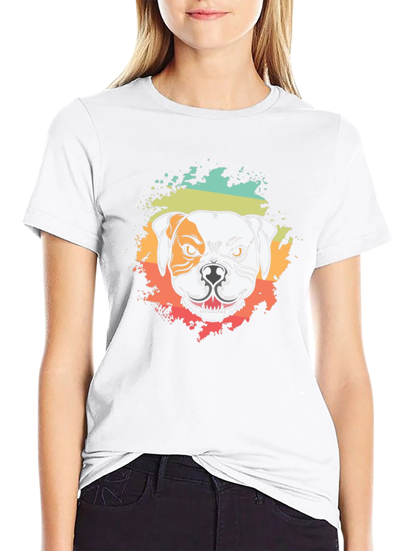 Bulldog Graphic Tee - Retro Dog Lover T-Shirt
