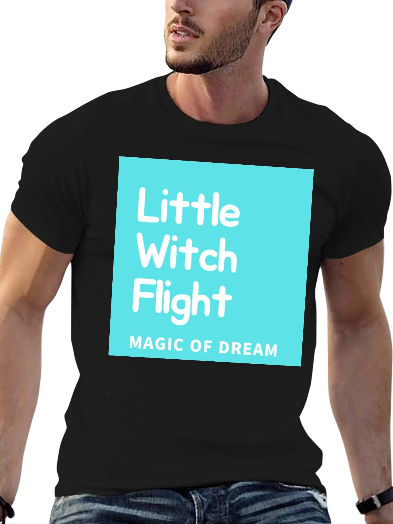 Little Witch Flight Graphic Tee