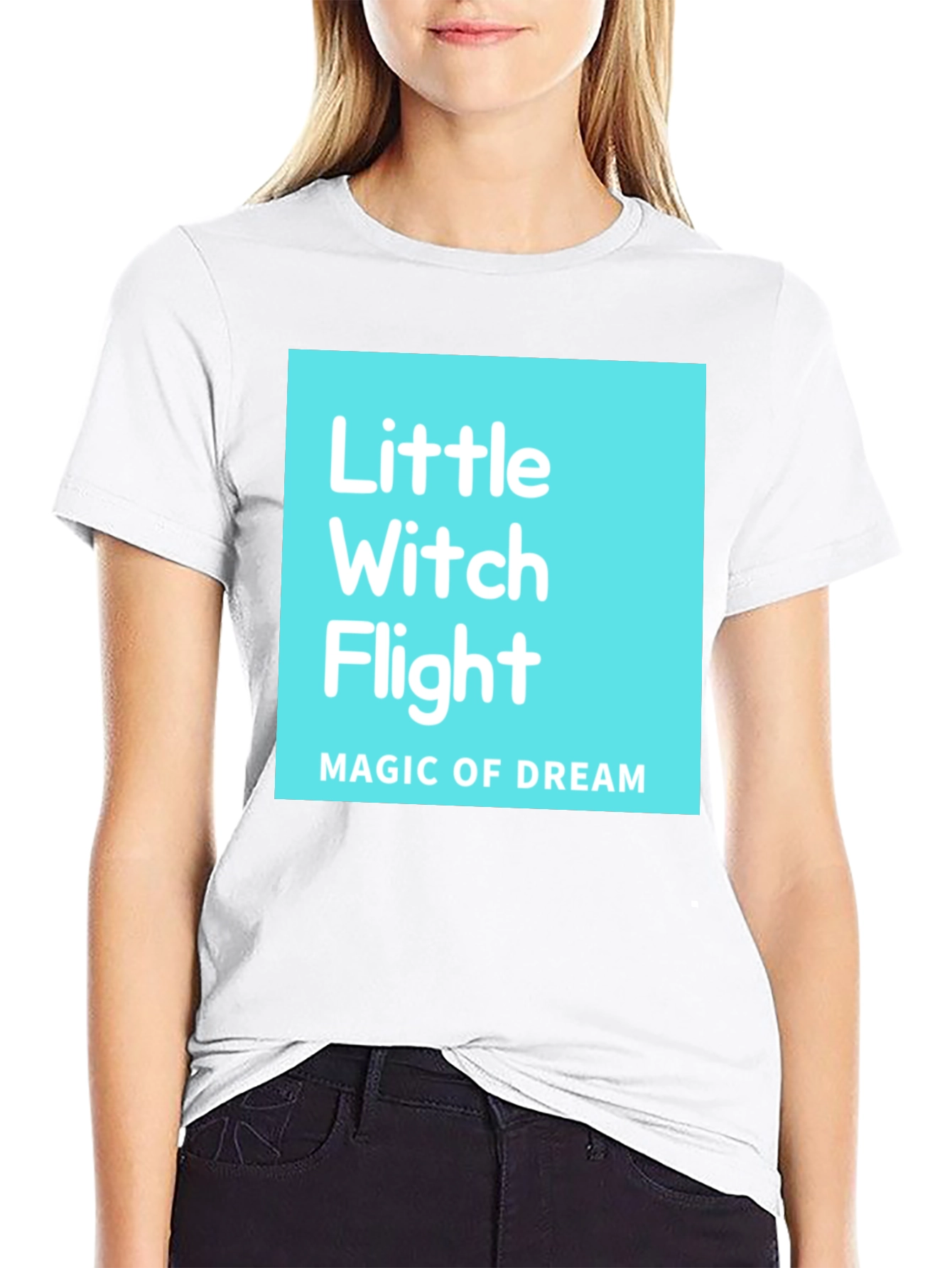 Little Witch Flight Graphic Tee