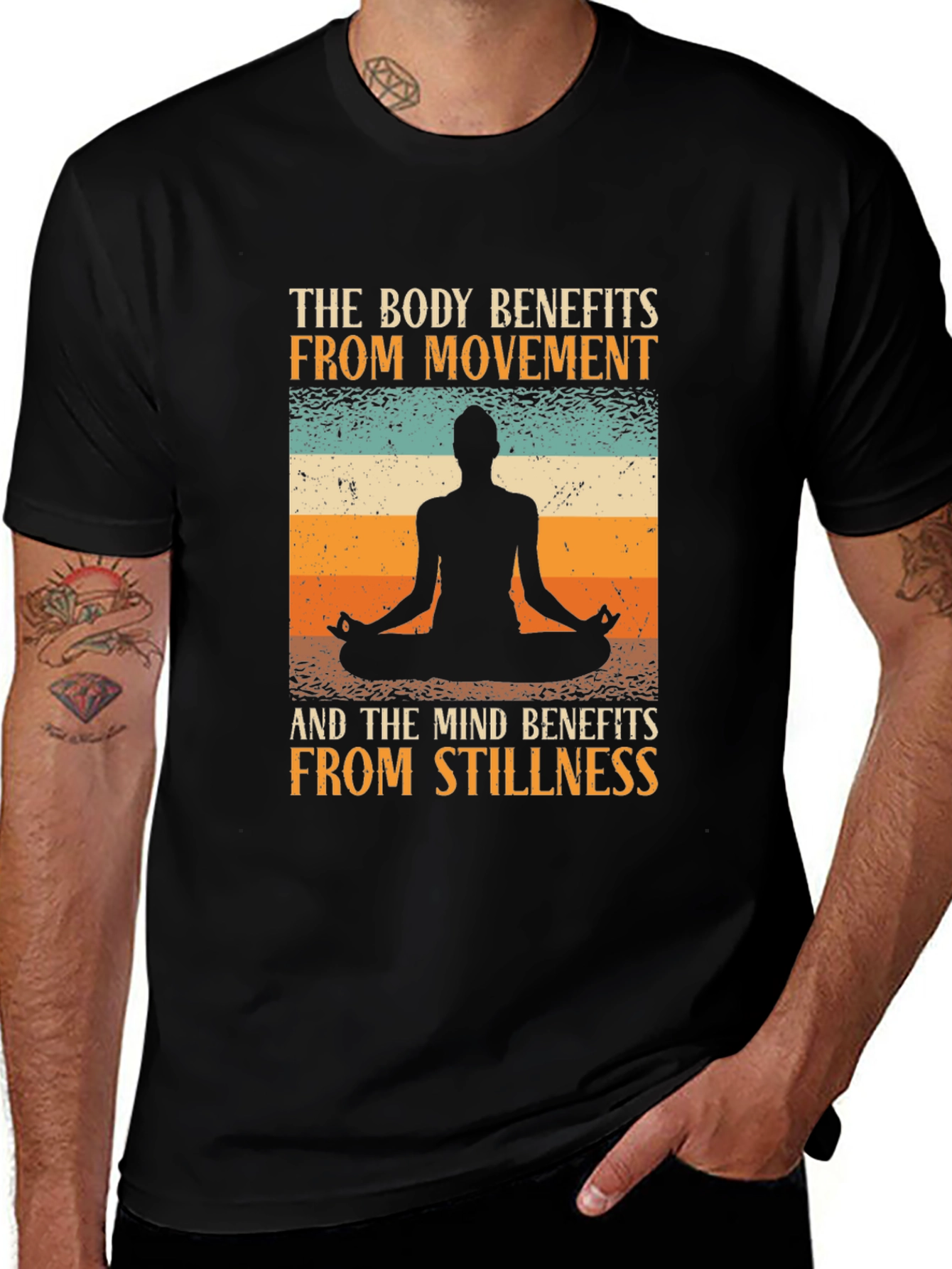 Body & Mind Benefits Graphic T-Shirt