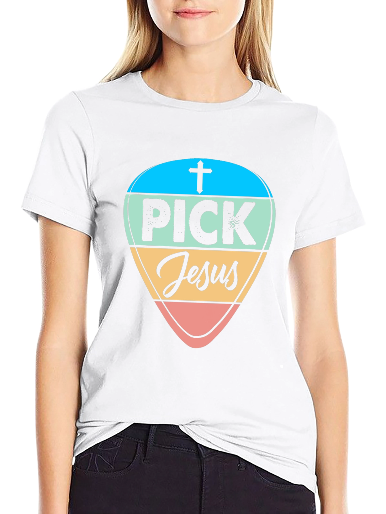 Pick Jesus Graphic Tee - Christian T-Shirt