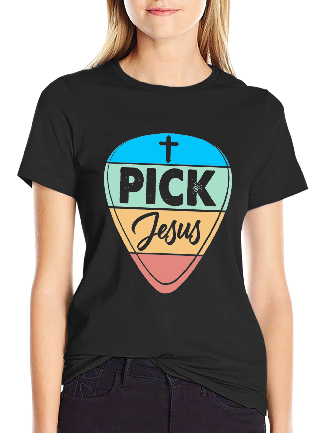 Pick Jesus Graphic Tee - Christian T-Shirt