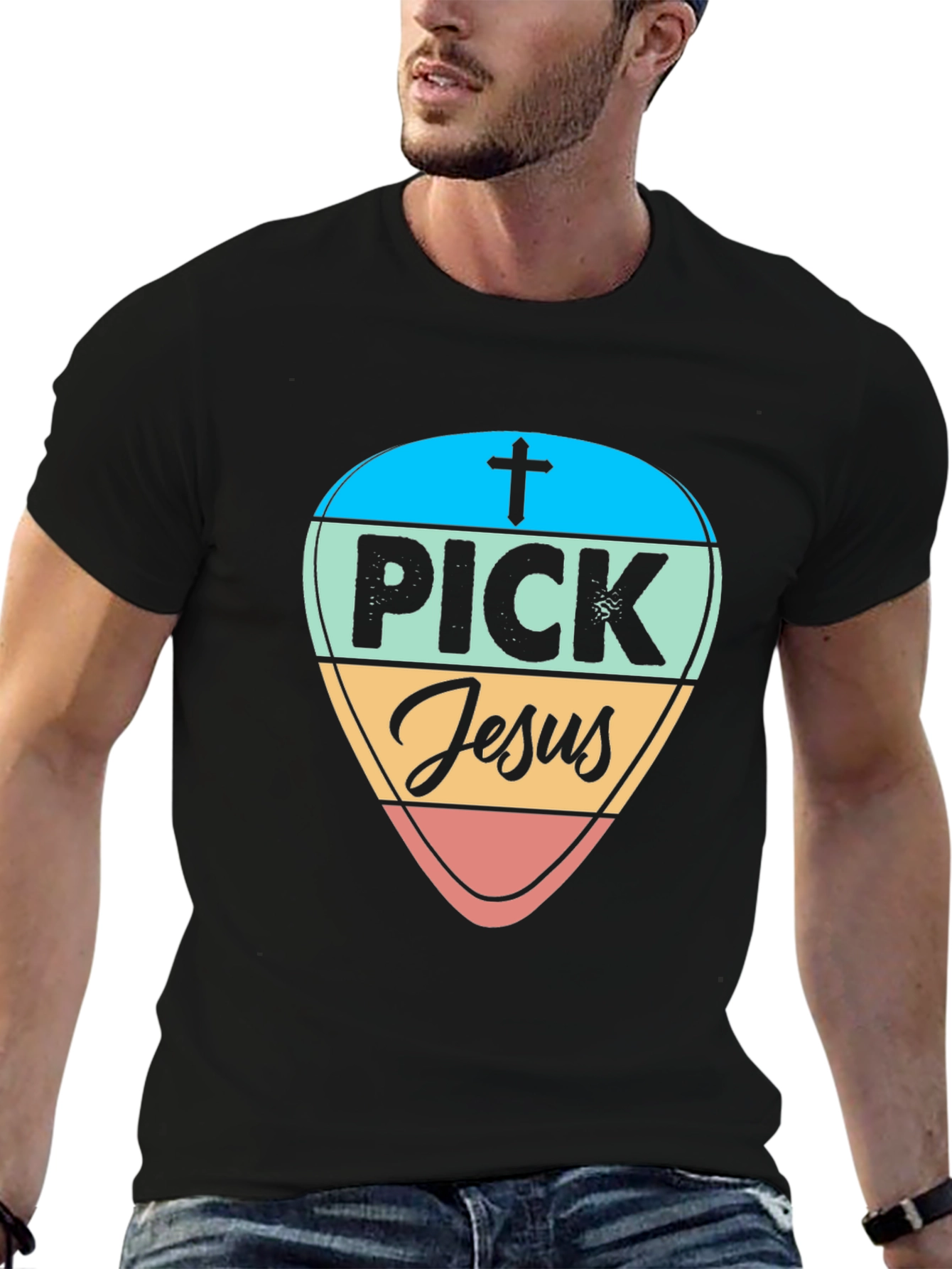 Pick Jesus Graphic Tee - Christian T-Shirt