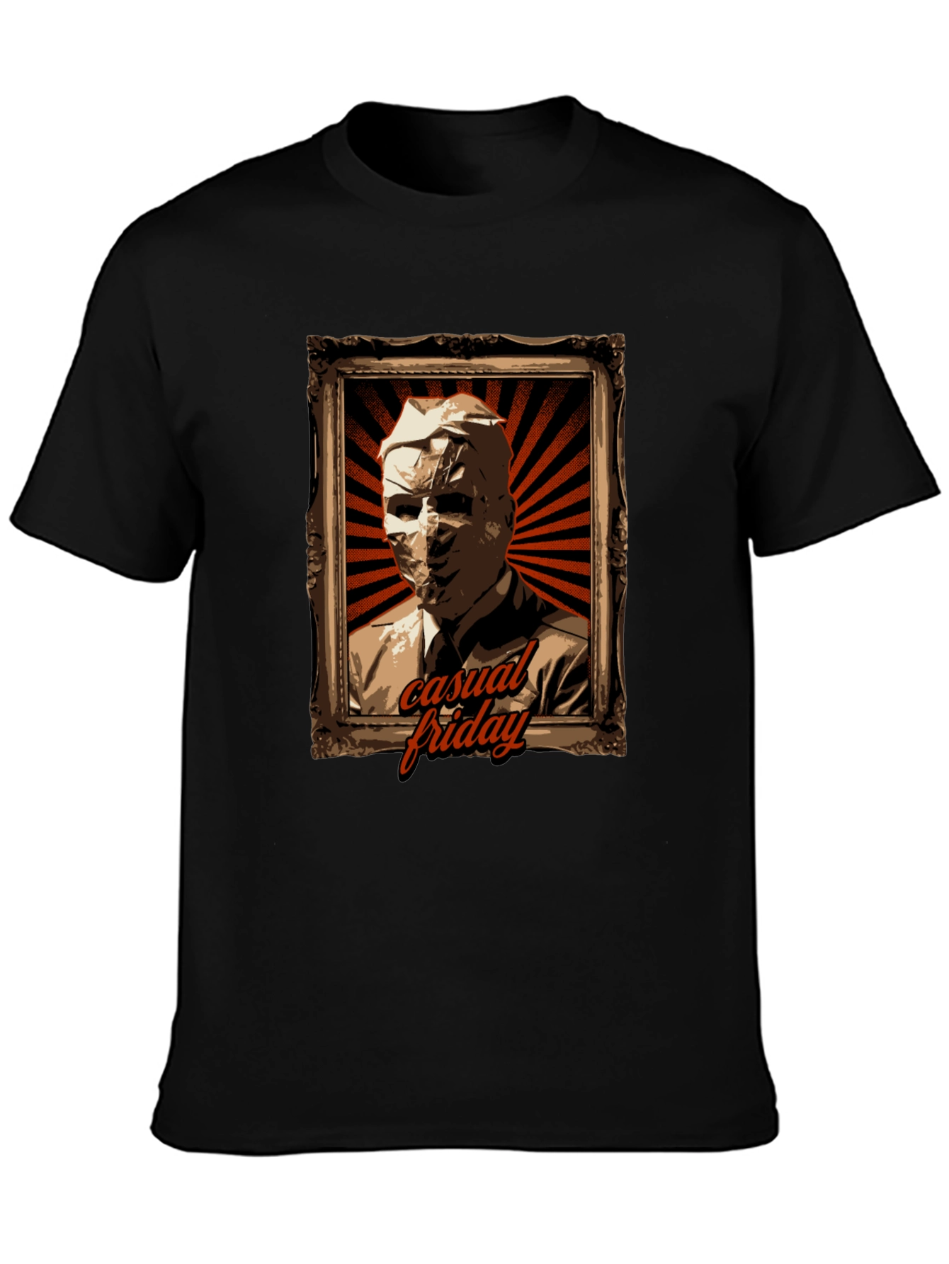 Casual Friday T-Shirt: Retro Portrait Design