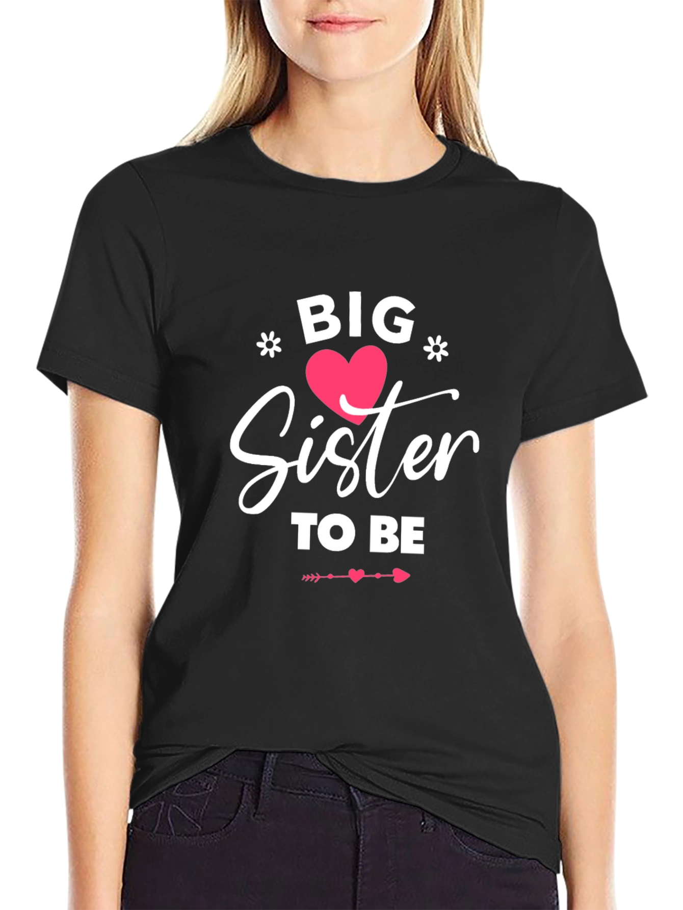 Big Sister to Be Graphic T-Shirt