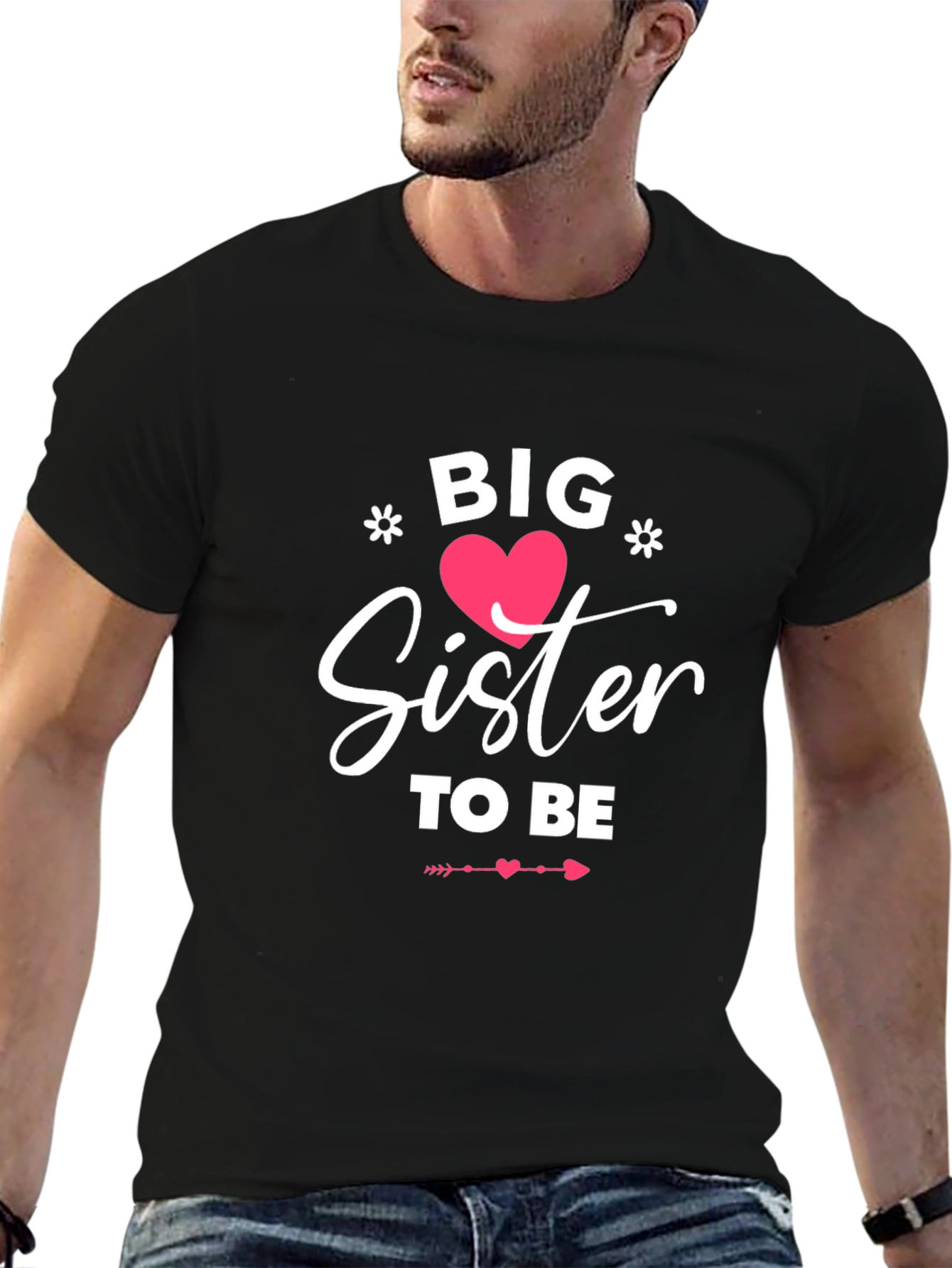 Big Sister to Be Graphic T-Shirt